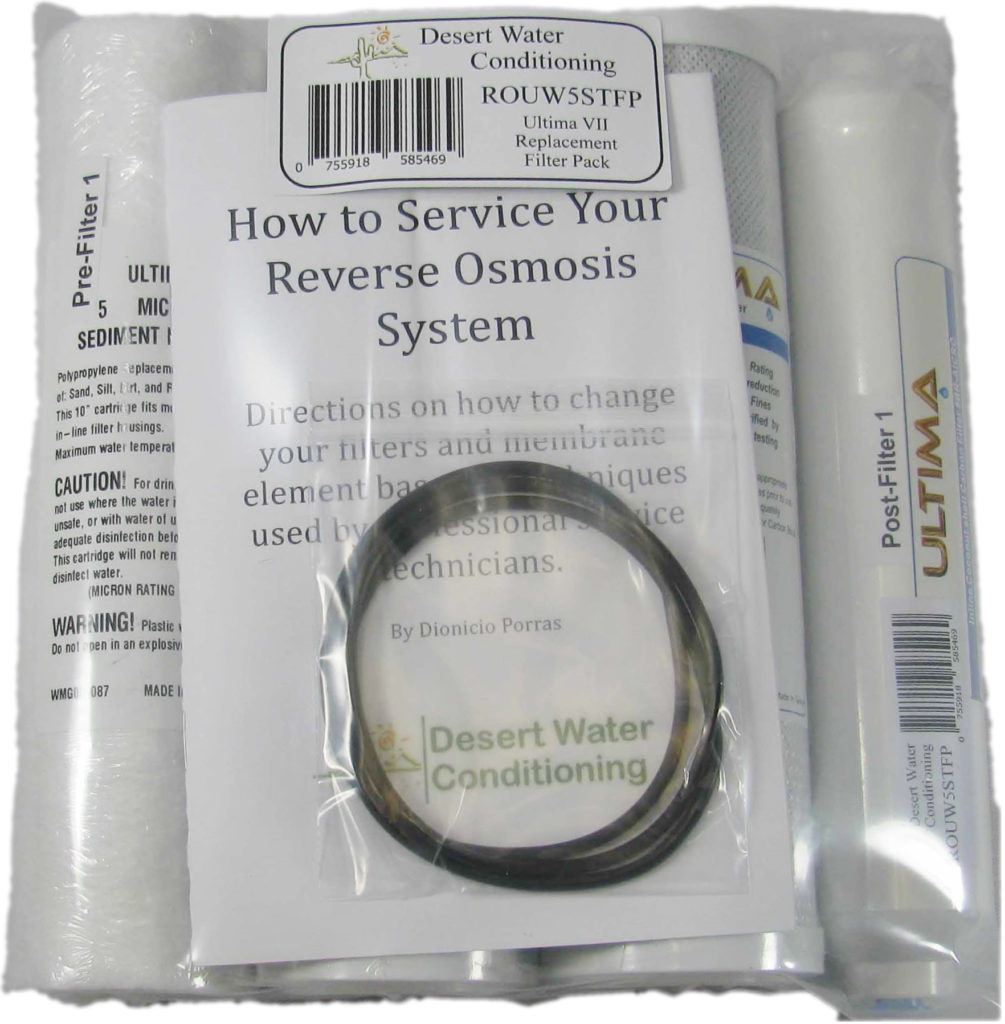 Ultima VII 5 Stage Filter Pack Desert Water Conditioning